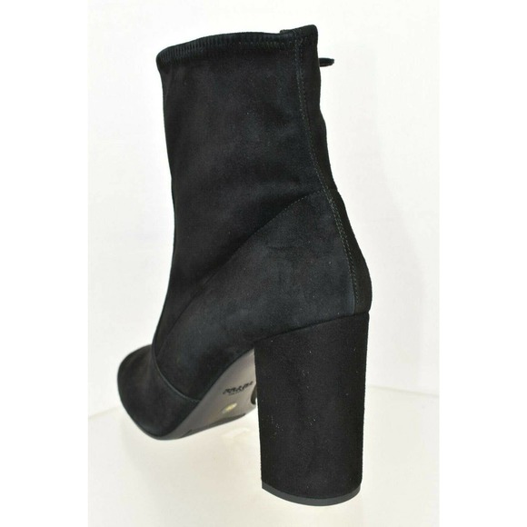 PRADA 1T193F BLACK SUEDE SHORT ANKLE ZIPPER CLASSIC PUMPS BOOTS 40 $975 ITALY - Picture 9 of 12